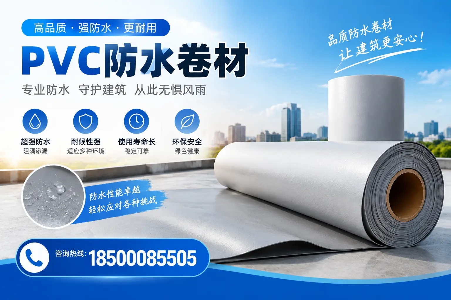 如何选择高质量的PVC防水卷材？淮安消费者必看指南